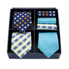 Mikel Dana Signature 3 Jacquard Tie & Pocket Square Set