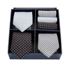 Mikel Dana Signature 3 Jacquard Tie & Pocket Square Set