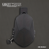 Hard Shell Sling Bag w/ USB Charging Port & Anti-Theft Lock