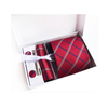 Mikel Dana Signature Plaid Tie & Pocket Square Set
