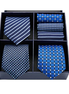 Mikel Dana Signature 3 Jacquard Tie & Pocket Square Set