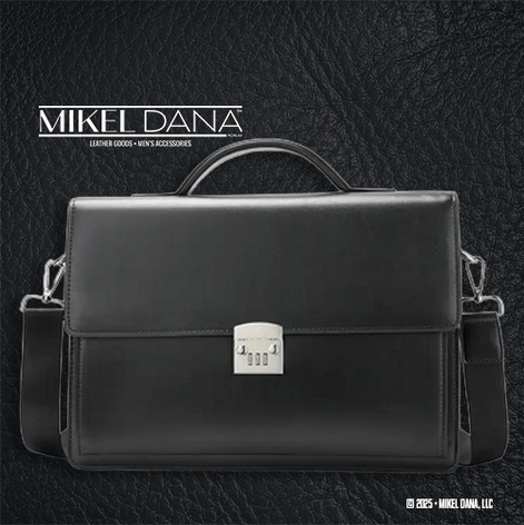 Mikel Dana Vegan Leather Briefcase
