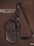 Genuine Leather Sling Back Pack