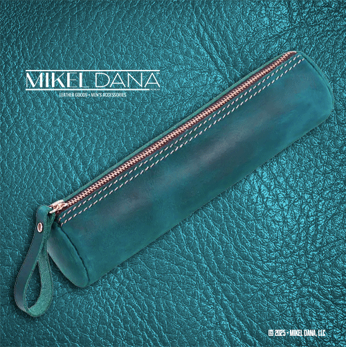 Retro Genuine Leather Accessory Case