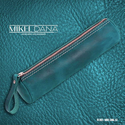 Retro Genuine Leather Accessory Case