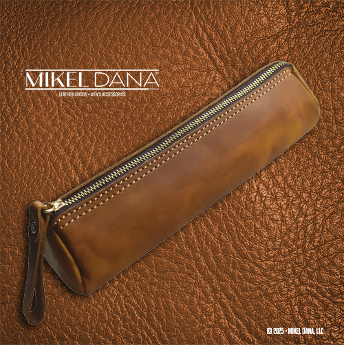 Retro Genuine Leather Accessory Case