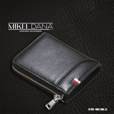 Mini Genuine Leather Travel Wallet