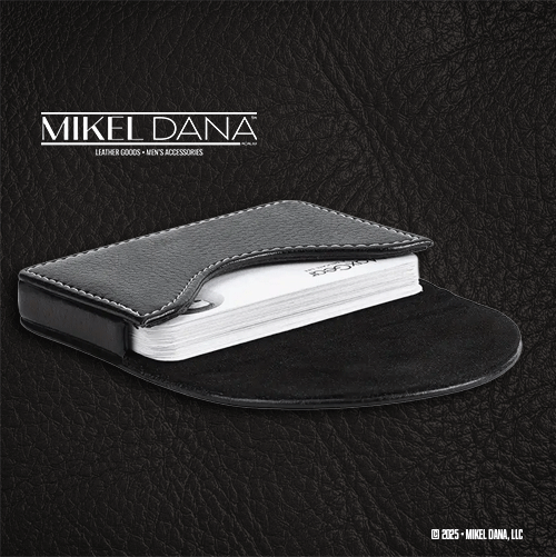 Vegan Leather Business Card Holder