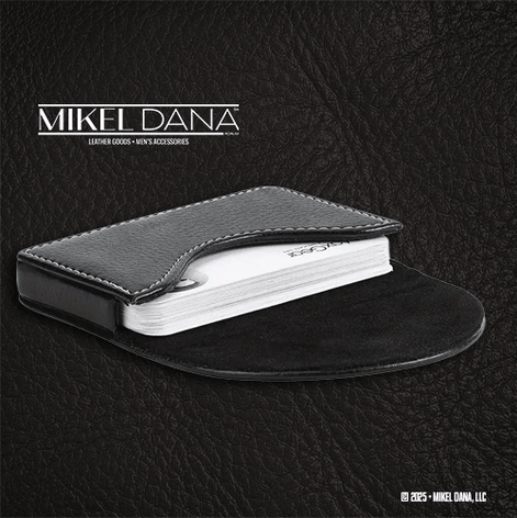 Vegan Leather Business Card Holder