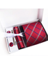 Mikel Dana Signature Plaid Tie & Pocket Square Set