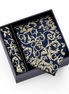 Mikel Dana Signature Jacquard Tie & Pocket Square Set