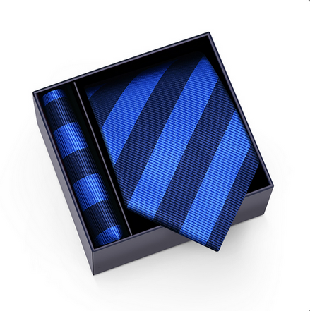 Mikel Dana Signature Jacquard Tie & Pocket Square Set