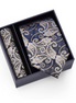 Mikel Dana Signature Jacquard Tie & Pocket Square Set