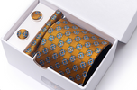 Mikel Dana Executive II Tie & Pocket Square Set