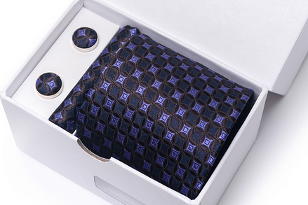 Mikel Dana Executive II Tie & Pocket Square Set