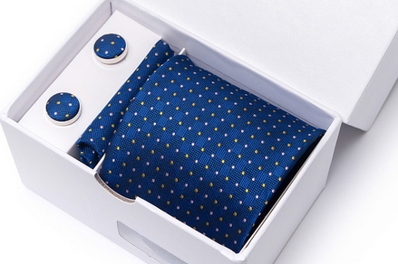 Mikel Dana Executive II Tie & Pocket Square Set