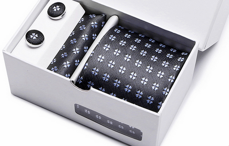 Mikel Dana Executive II Tie & Pocket Square Set