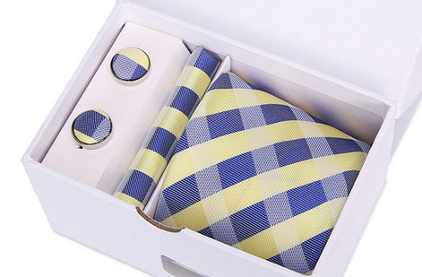 Mikel Dana Executive II Tie & Pocket Square Set