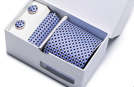 Mikel Dana Executive II Tie & Pocket Square Set