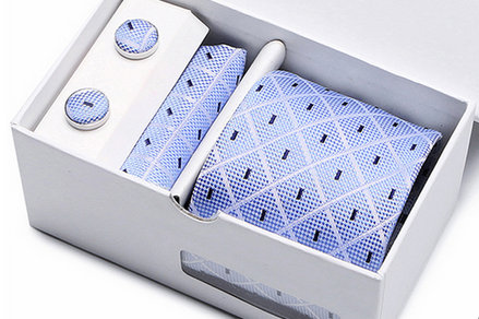 Mikel Dana Executive II Tie & Pocket Square Set