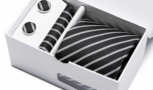 Mikel Dana Executive II Tie & Pocket Square Set