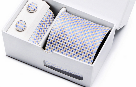 Mikel Dana Executive II Tie & Pocket Square Set