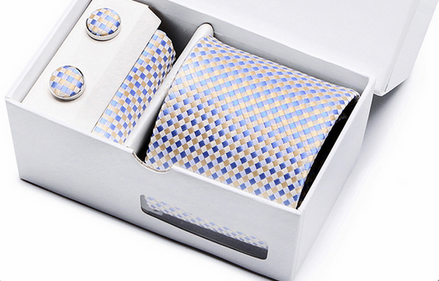 Mikel Dana Executive II Tie & Pocket Square Set