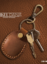 Genuine Leather Retro AirTag Case