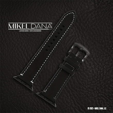 Italian Leather Retro Apple Watch Band