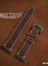 Italian Leather Retro Apple Watch Band