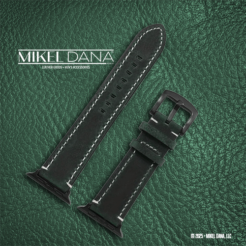 Italian Leather Retro Apple Watch Band